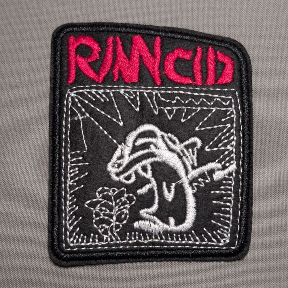 Rancid Punk Rock Band Embroidered Iron On Patch | Punk Rock Music